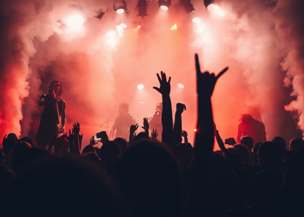 Concert de rock - influences musique classique et rock moderne